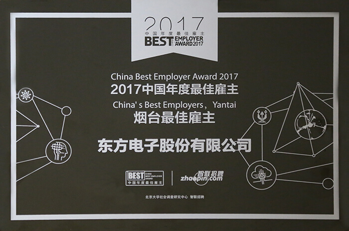 China's Best Employer Award 2017